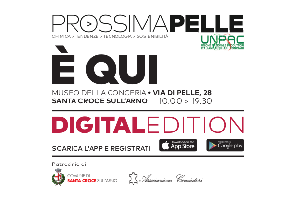 ProssimaPelle Digital Edition | Santa Croce Sull’Arno, 15 Luglio 2020
