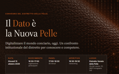 Convegno Distretto della Pelle: il Dato è la nuova pelle